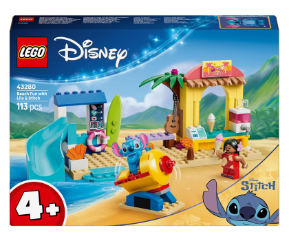 Klocki LEGO® LEGO DISNEY 43280 Zabawa na plaży z Lilo i Stitchem